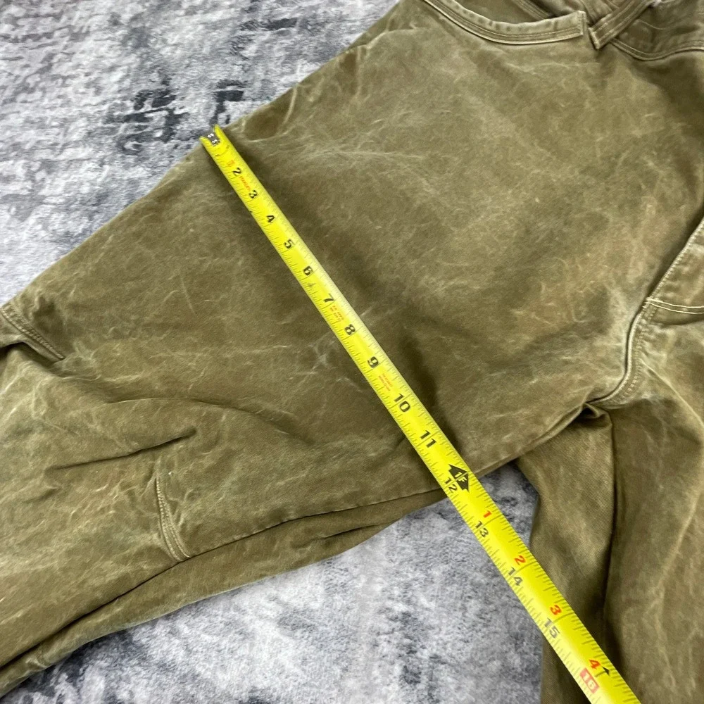 Kuhl Mens 40x32 Ryder Pants Khaki Patina Dye Distressed Outdoor Hiking Workwear - Picture 6 of 16